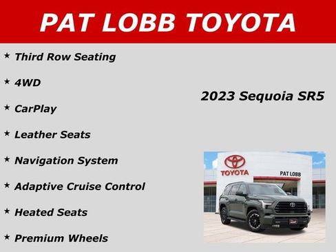 Used 2023 Toyota Sequoia SR5 w/ SR5 Premium Package AWD/4WD image 42