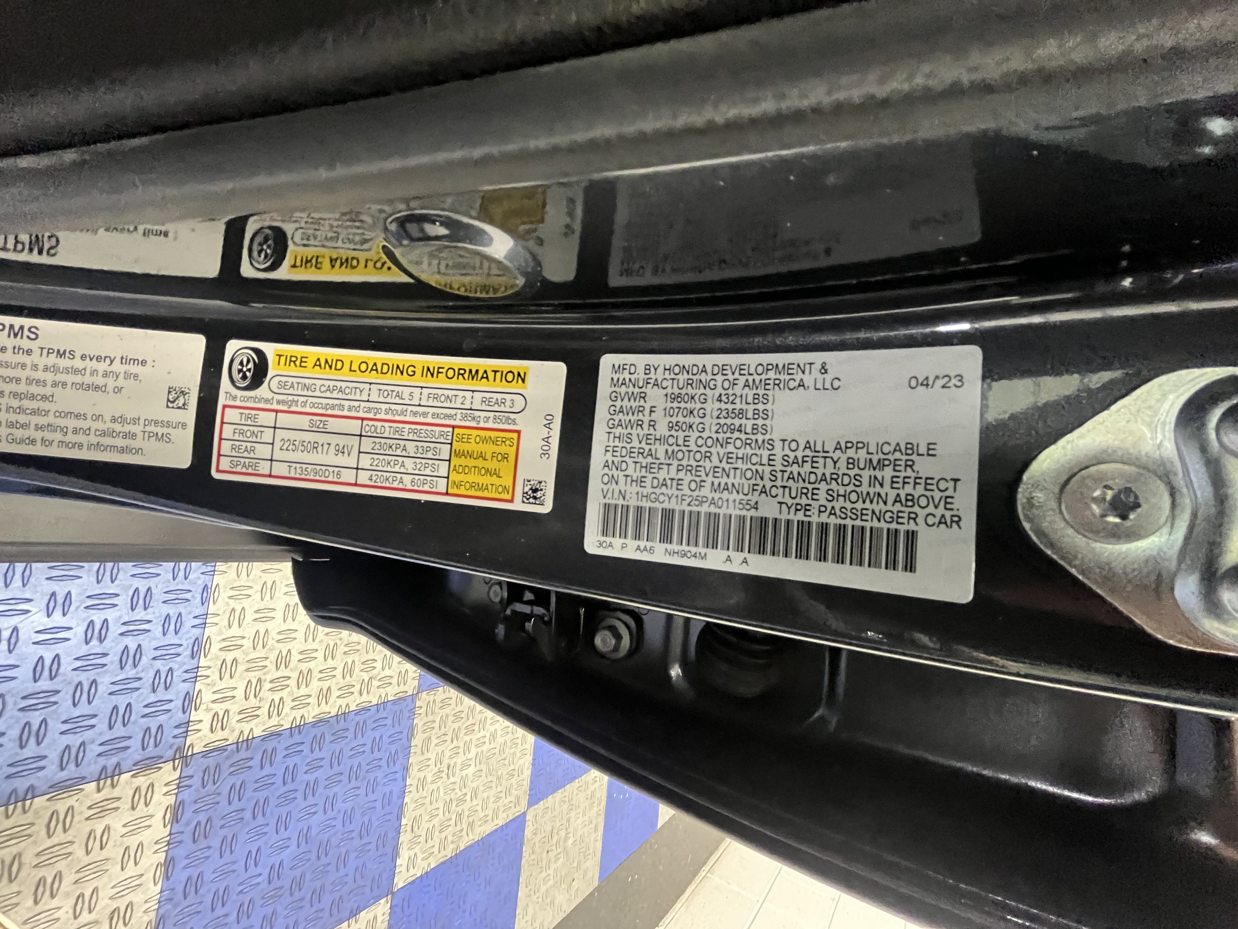 New 2026 Honda Accord LX image 15