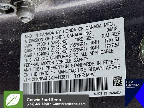 Used 2018 Honda CR-V LX image 33