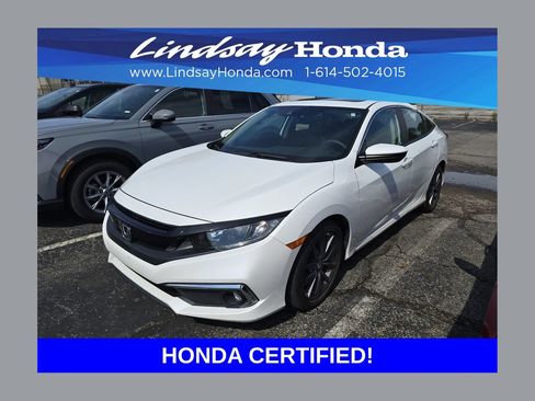 Certified 2021 Honda Civic EX-L image 1