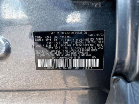 Used 2023 Subaru Ascent Onyx Edition image 31