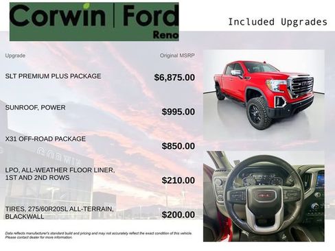 Used 2019 GMC Sierra 1500 SLT w/ SLT Premium Plus Package image 3