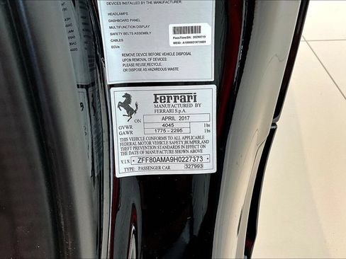 Used 2017 Ferrari 488 Spider RWD image 16