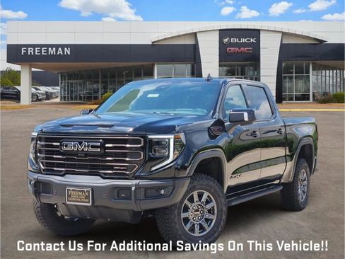 New 2026 GMC Sierra 1500 AT4X w/ LPO, Black Badging Package AWD/4WD image 1