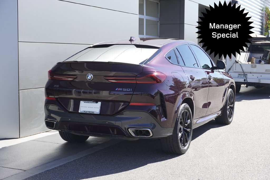 Used 2021 BMW X6 M50i AWD/4WD image 2