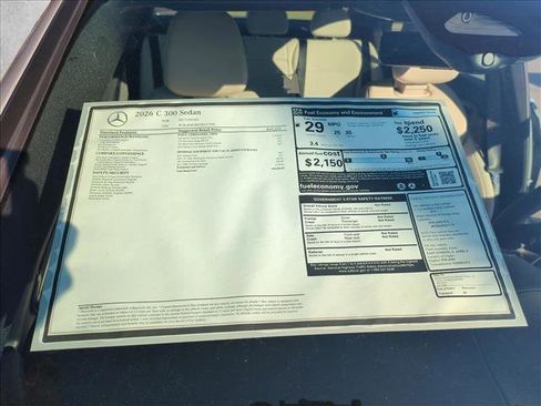 New 2026 Mercedes-Benz C 300 C 300 image 18