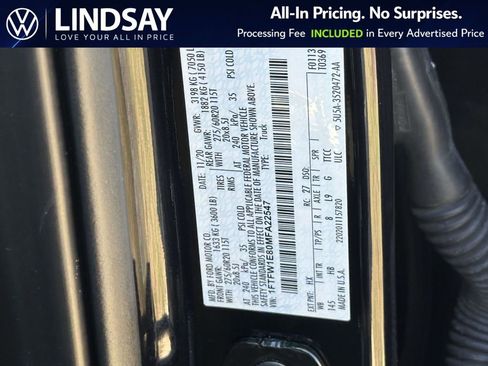 Used 2021 Ford F150 Lariat w/ Equipment Group 502A High image 26