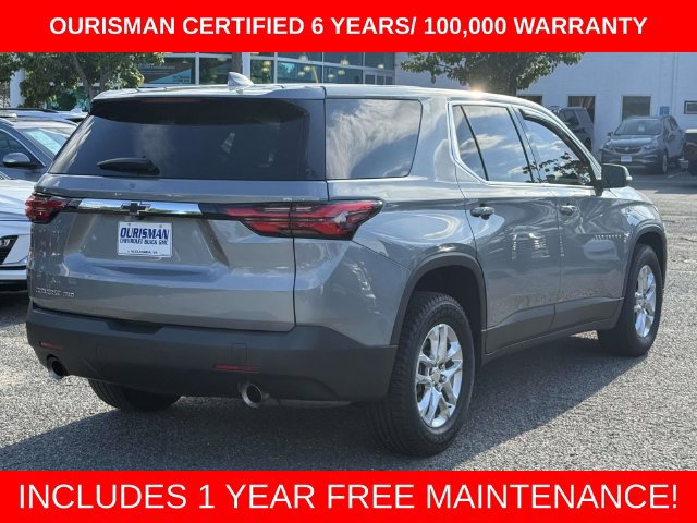 Used 2023 Chevrolet Traverse LS w/ Safety Package AWD/4WD image 2