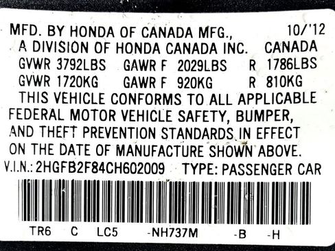 Used 2012 Honda Civic EX image 23