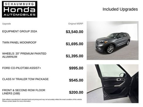 Used 2023 Ford Explorer XLT w/ Equipment Group 202A image 4