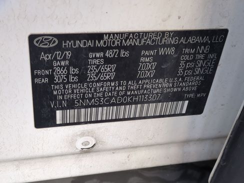 Used 2019 Hyundai Santa Fe SEL image 34