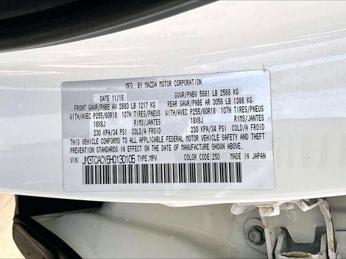 Used 2017 MAZDA CX-9 Touring FWD image 32