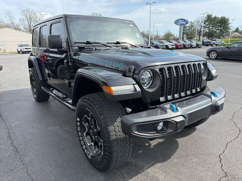 Used 2021 Jeep Wrangler Unlimited Rubicon 4xe w/ Cold Weather Group AWD/4WD image 7