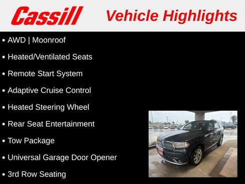 Used 2016 Dodge Durango Citadel w/ Technology Group AWD/4WD image 3