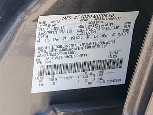 Used 2012 Ford F350 XLT w/ XLT Interior Pkg AWD/4WD image 15