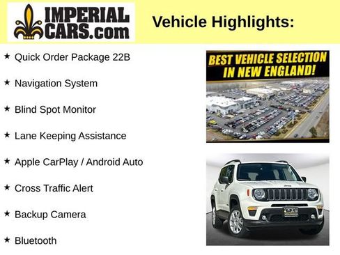 Used 2022 Jeep Renegade Latitude AWD/4WD image 8