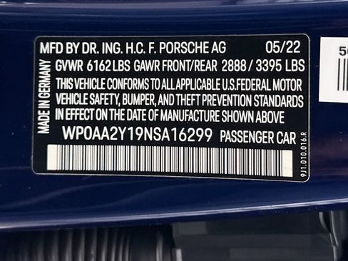 Used 2022 Porsche Taycan RWD image 38