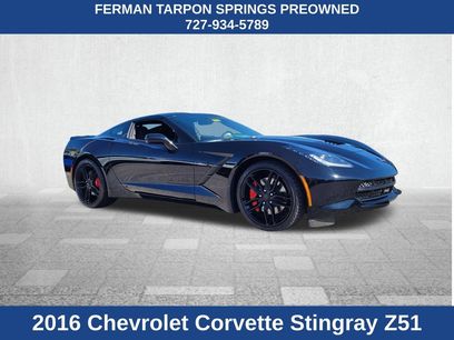 Used 2016 Chevrolet Corvette Stingray Coupe w/ Carbon Flash Badge Package
