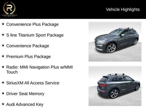Used 2020 Audi Q5 2.0T Titanium Premium Plus w/ Premium Plus Package image 9
