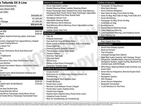 Certified 2025 Kia Telluride SX X-Line AWD/4WD image 10