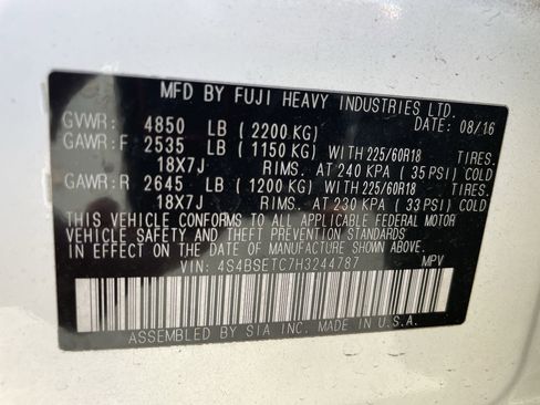 Used 2017 Subaru Outback 3.6R Touring image 38