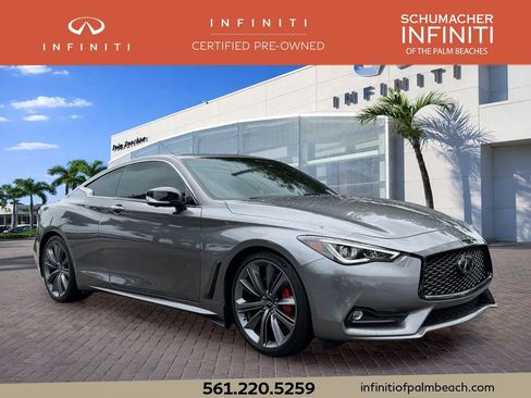 Used 2022 INFINITI Q60 Red Sport 400 w/ Cargo Package RWD image 1