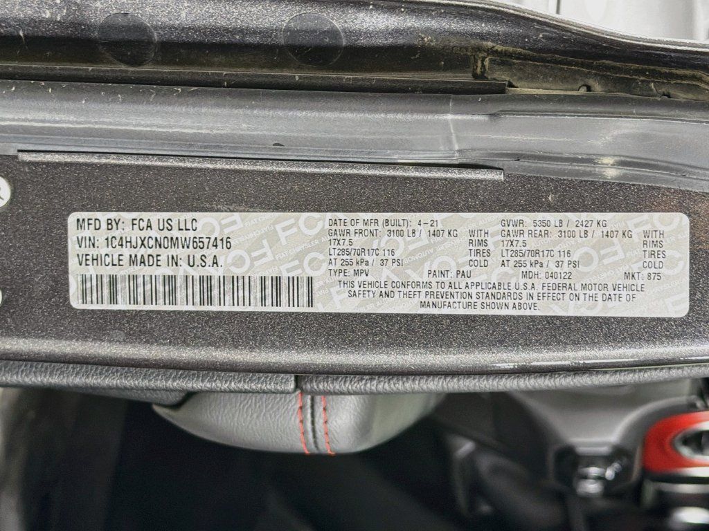 Used 2021 Jeep Wrangler Rubicon AWD/4WD image 34