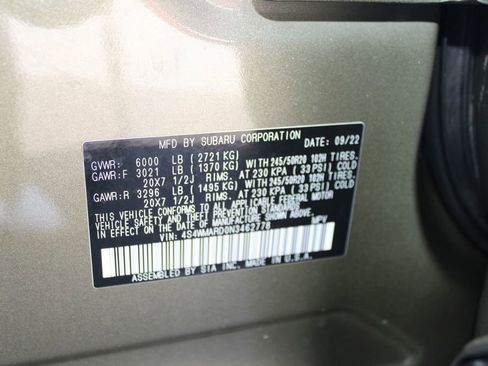 Used 2022 Subaru Ascent Touring image 47