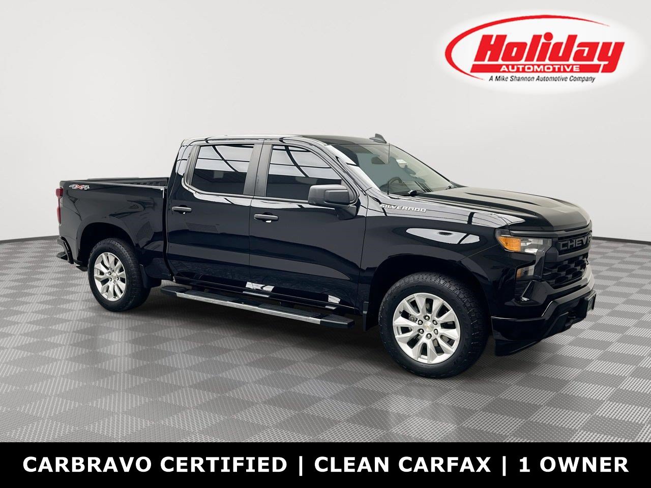 Certified 2023 Chevrolet Silverado 1500 Custom AWD/4WD image 1