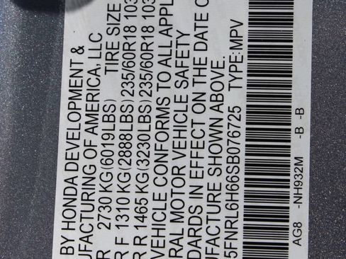 Used 2025 Honda Odyssey EX-L image 15