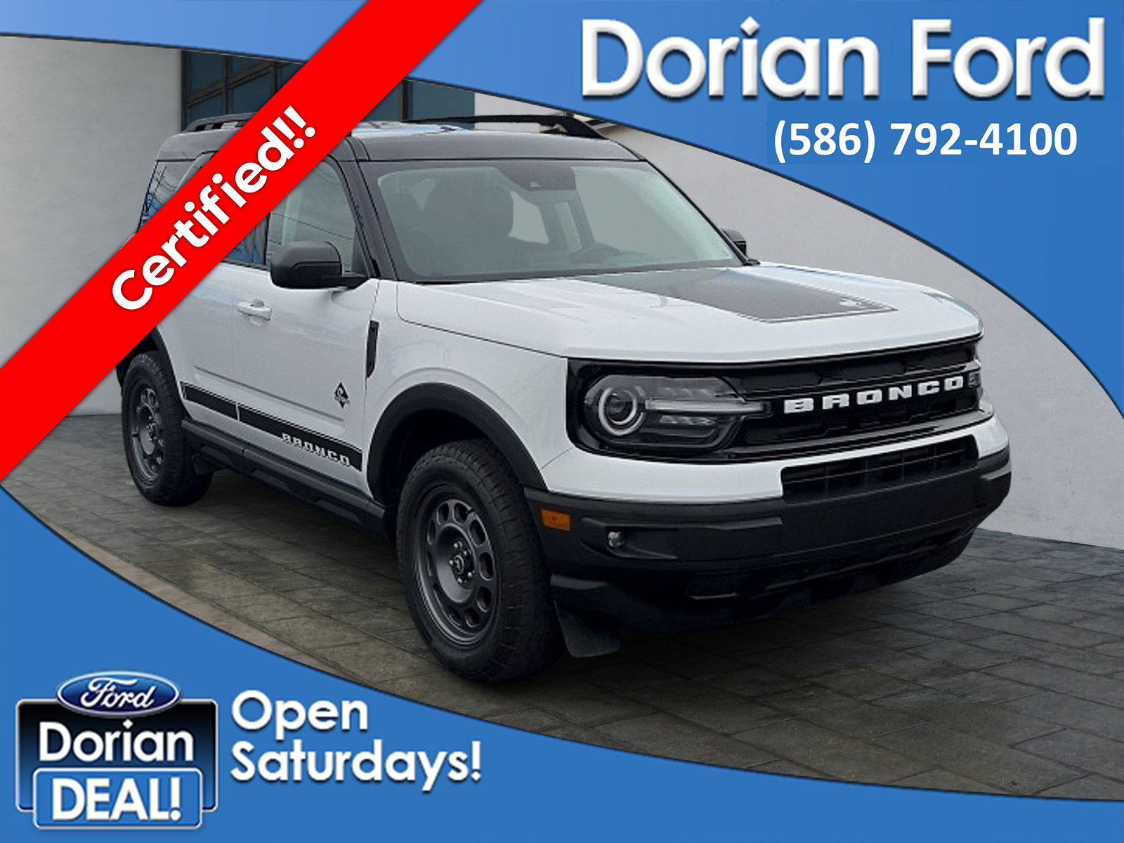 Certified 2024 Ford Bronco Sport Outer Banks AWD/4WD image 1