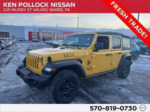 Used 2019 Jeep Wrangler Unlimited Sport image 1
