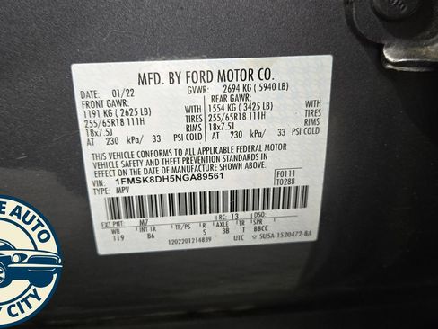 Used 2022 Ford Explorer XLT AWD/4WD image 28