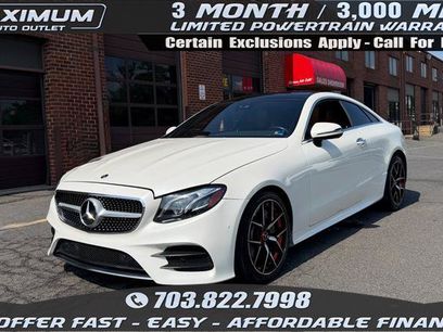 Used 2018 Mercedes-Benz E 400 4MATIC Coupe
