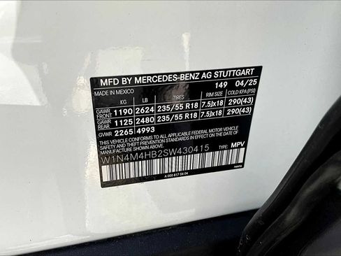 New 2025 Mercedes-Benz GLB 250 GLB 250 image 13