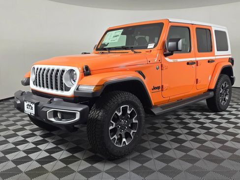 New 2026 Jeep Wrangler Unlimited Sahara w/ Whitecap Package AWD/4WD image 8