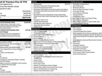 Used 2021 Audi Q7 2.0T Premium Plus w/ Premium Plus Package