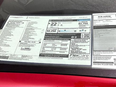 New 2026 Chrysler Pacifica Select w/ S Appearance Package image 14