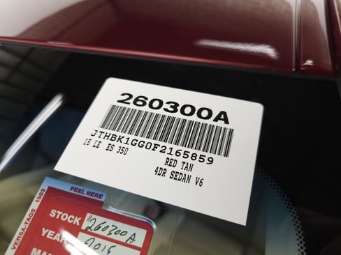 Used 2015 Lexus ES 350 w/ Premium Package image 28