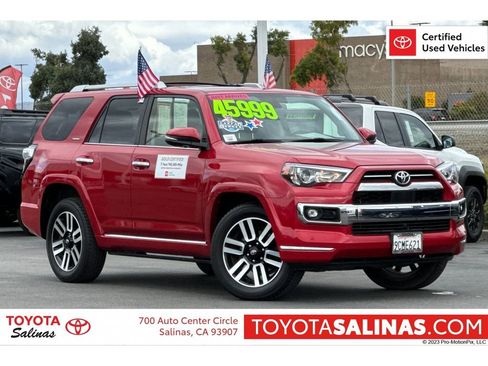 Certified 2022 Toyota 4Runner Limited image 1