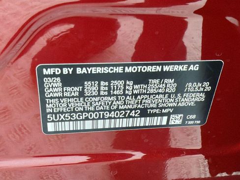New 2026 BMW X3 xDrive30i w/ Premium Package AWD/4WD image 20