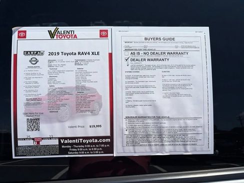Used 2019 Toyota RAV4 XLE w/ Convenience Package AWD/4WD image 36
