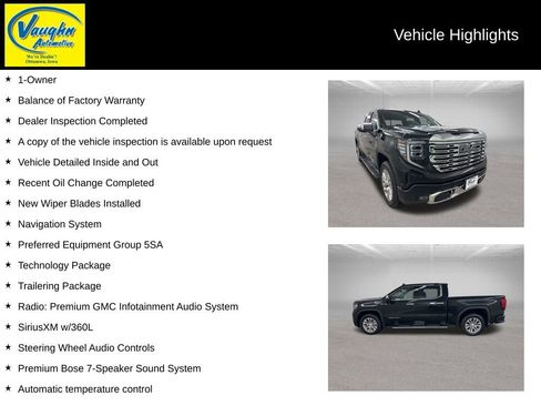 Used 2024 GMC Sierra 1500 Denali w/ Technology Package image 2