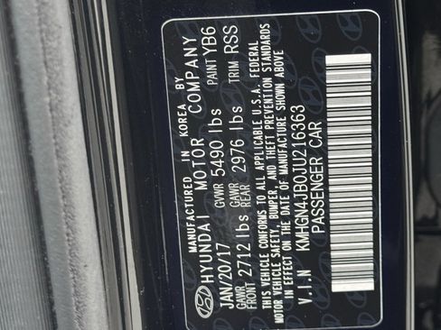 Used 2018 Genesis G80 3.3T Sport image 44