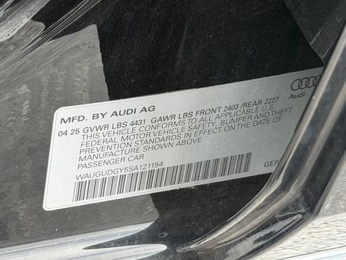 Certified 2025 Audi A3 2.0T Premium w/ Convenience Package AWD/4WD image 9