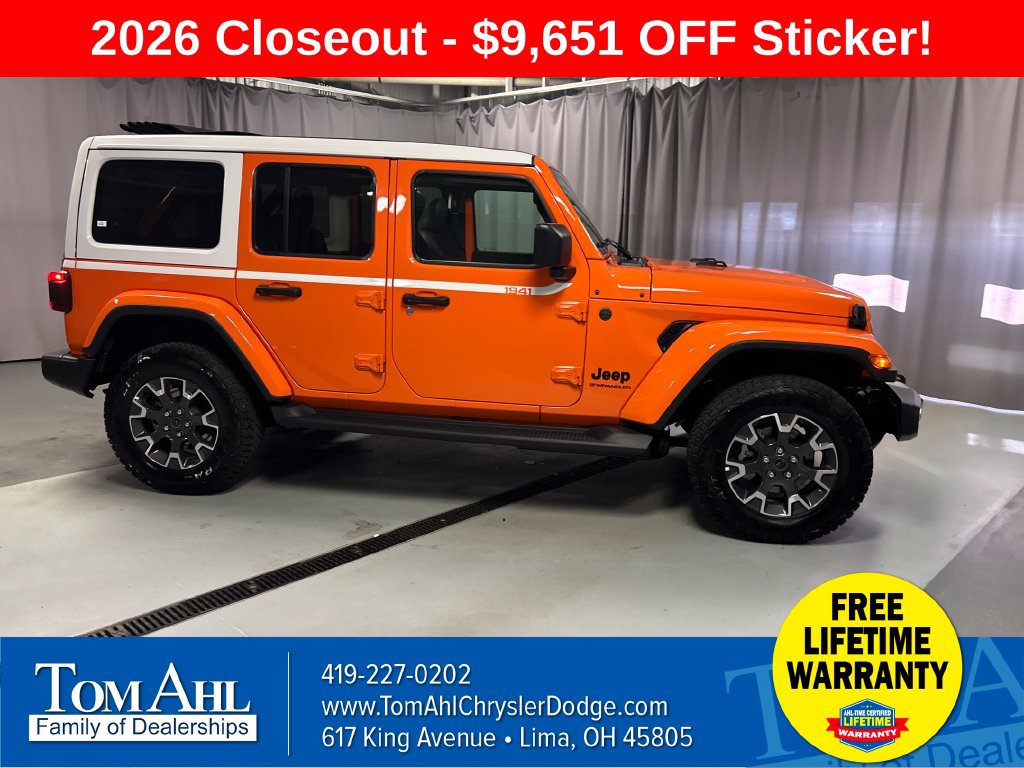 New 2026 Jeep Wrangler Unlimited Sahara AWD/4WD image 8