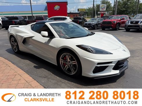Used 2024 Chevrolet Corvette Stingray Preferred Cpe w/ Z51 Performance Package RWD image 1