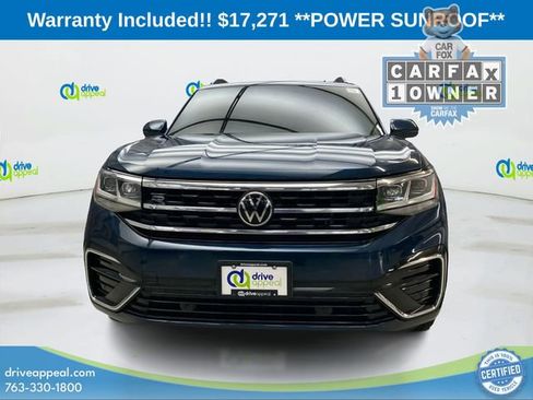 Used 2021 Volkswagen Atlas SE w/ Panoramic Sunroof Package image 2