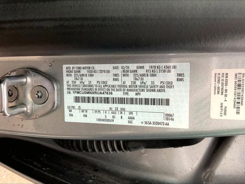 Used 2024 Ford Escape ST-Line w/ Tech Pack #1 image 32