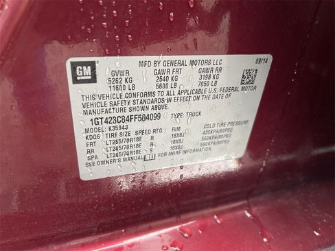 Used 2015 GMC Sierra 3500 SLT w/ Duramax Plus Package image 32